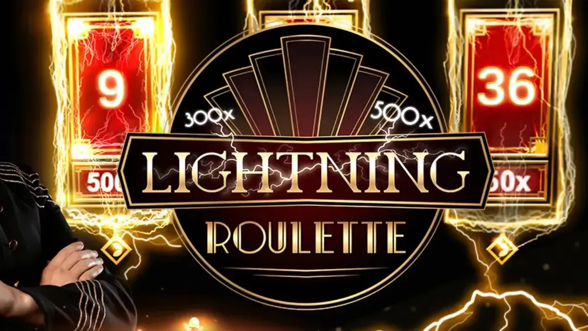 Lightning Roulette com Multiplicadores de até 500x